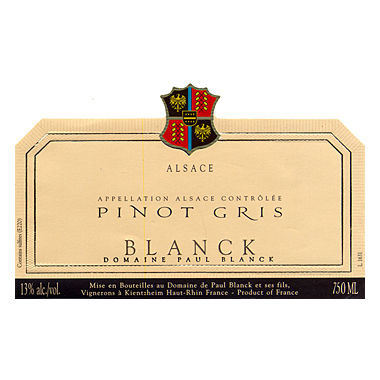 Product image for Domaine Paul Blanck Classique Alsace Pinot Gris 2022 750ml