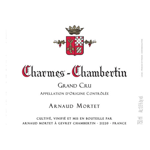 Product image for Arnaud Mortet Charmes-Chambertin Grand Cru 2023 750ml