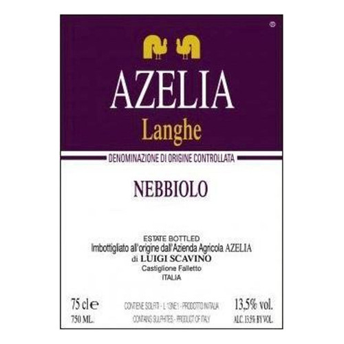 Product image for Azelia Langhe Nebbiolo 2023 750ml
