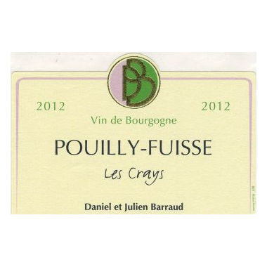 Product image for Domaine Barraud Pouilly-Fuisse Les Crays 2023 750ml