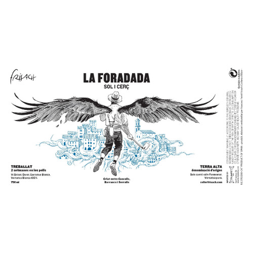 Product image for Celler Frisach Terra Alta Garnatxa Blanca La Foradada 2024 750ml