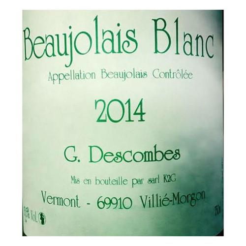 Product image for Georges Descombes Beaujolais Blanc 2023 1.5L