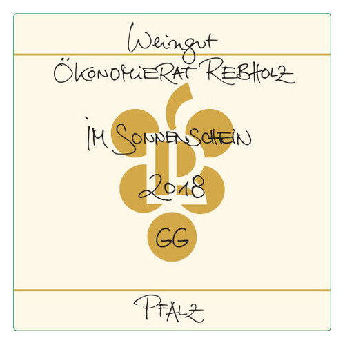 Product image for Okonomierat Rebholz Riesling Ganz Horn Grosses Gewachs 2024 750ml