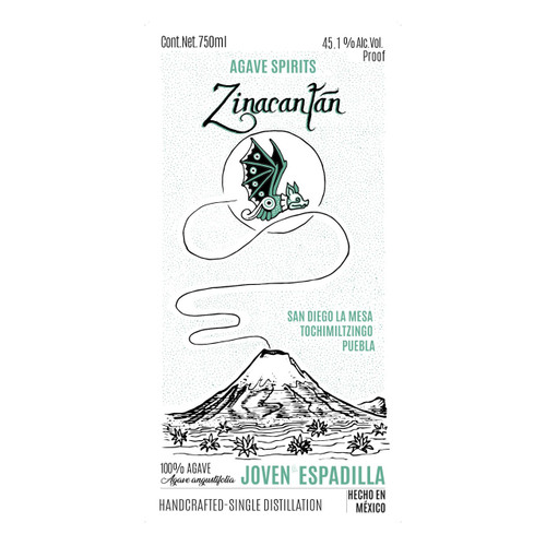 Product image for Zinacantan Mezcal Joven Espadilla Mezcal 2024 750ml