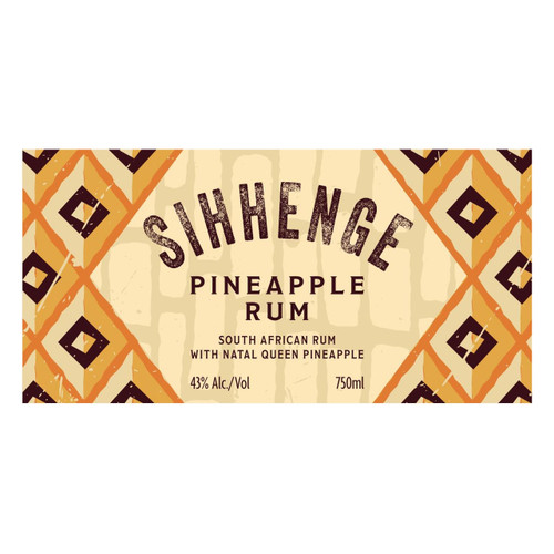 Product image for MHOBA Rum Sihhenge Pineapple Rum 750ml
