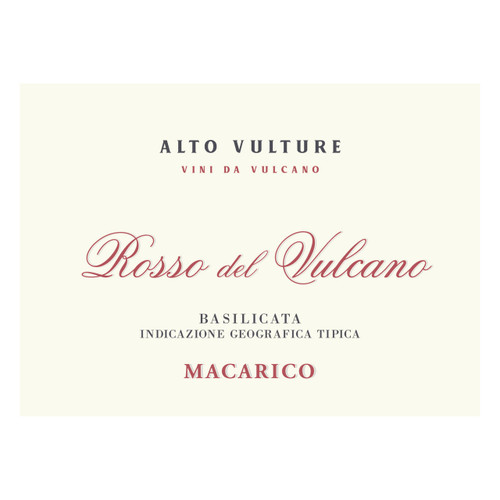 Product image for Macarico Basilicata Rosso del Vulcano 2024 750ml