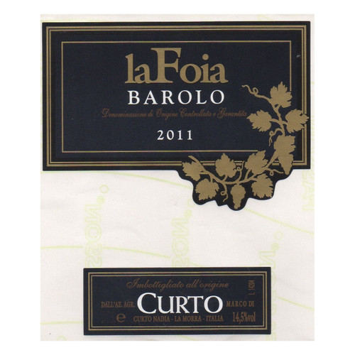 Product image for Curto Marco Barolo La Foia 2021 750ml