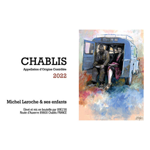 Product image for Michel Laroche et Ses Enfants Chablis 2024 750ml