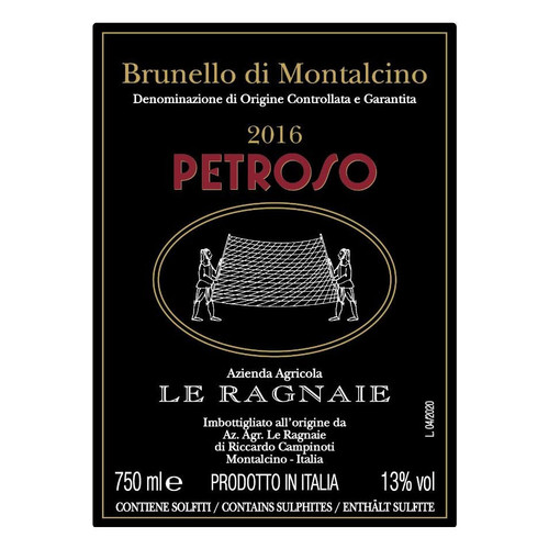 Product image for Le Ragnaie Brunello Di Montalcino Petroso 2016 1.5L