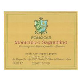 Product image for Fongoli Montefalco Sagrantino 2019 750ml