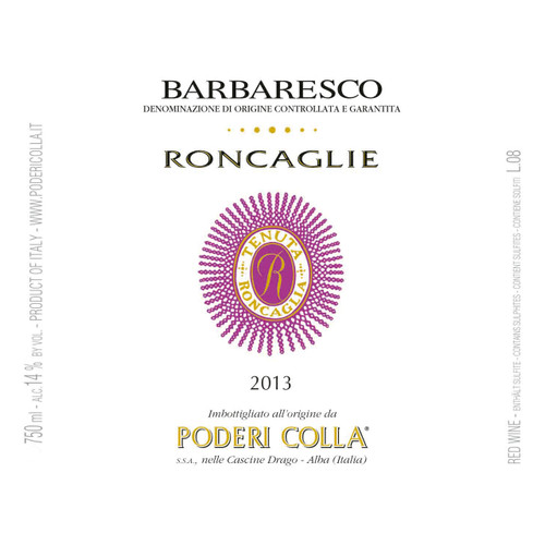Product image for Poderi Colla Barbaresco Roncaglie 2021 750ml