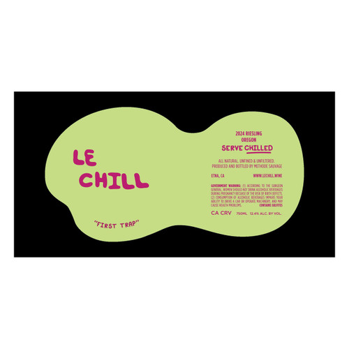 Product image for Le Chill Riesling Thirst Trap Applegate Valley 2024 750ml