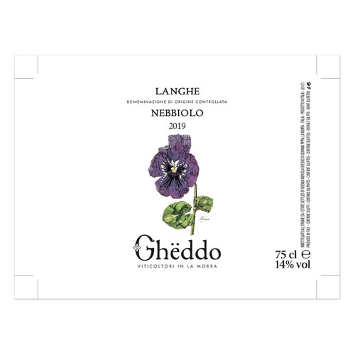 Product image for Gheddo Langhe Nebbiolo 2022 750ml