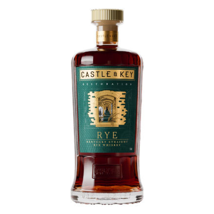 Product image for Castle & Key 5 Years Old Restoration Kentucky Straight Rye Whiskey 750ml