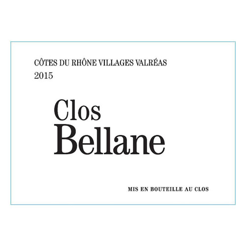 Product image for Clos Bellane Cotes du Rhone Villages Valreas Rouge 2024 750ml