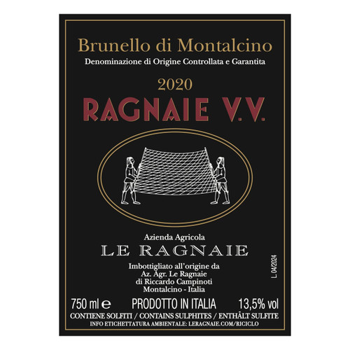 Product image for Le Ragnaie Brunello di Montalcino Ragnaie V.V 2021 1.5L