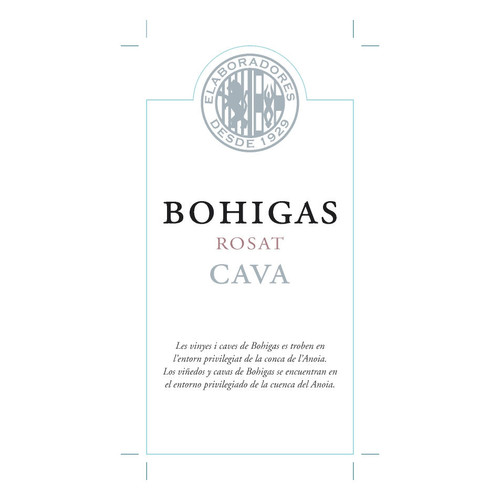 Product image for Bohigas Cava Brut Rosat 750ml