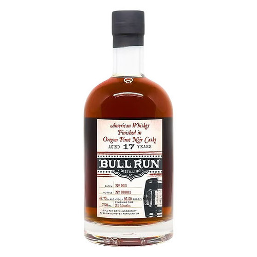 Product image for 17 Years Old Pinot Noir Finished American Whiskey 750ml
