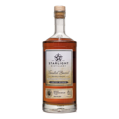 Product image for Starlight Distillery Limited Release Batch No. 2401 5 Years Old Toasted Barrel Small Batch Straight Bourbon Whiskey 750ml