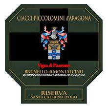 Product image for Ciacci Piccolomini d'Aragona Brunello di Montalcino Vigna di Pianrosso Santa Caterina d'Oro Riserva 2020 750ml