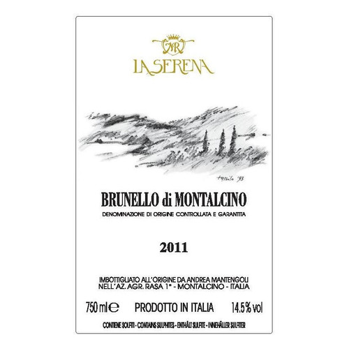 Product image for La Serena Brunello di Montalcino 2021 375ml