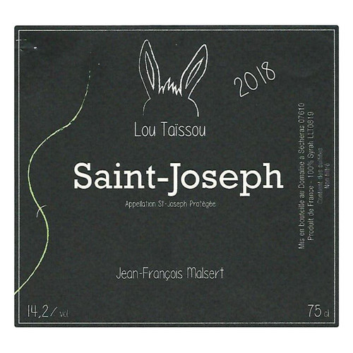 Product image for Jean-Francois Malsert Saint-Joseph Lou Taissou 2024 750ml