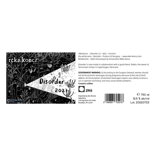 Product image for Reka Koncz Barabas Furmint Disorder F 2023 1.5L