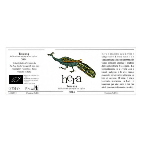 Product image for Carlo Tanganelli Toscana Hera 2021 750ml