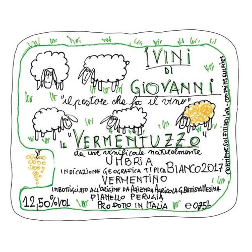 Product image for I Vini Di Giovanni Umbria il Vermentuzzo 2024 750ml