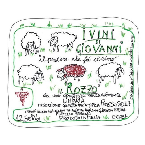 Product image for I Vini Di Giovanni Umbria Il Rozzo 2024 750ml