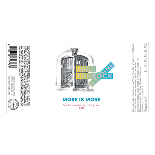 Product image for Heidi Schrock & Sohne Burgenland More is More 2025 1L