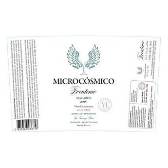 Product image for Bodegas Frontonio Valdejalon Macabeo Microcosmico 2024 750ml