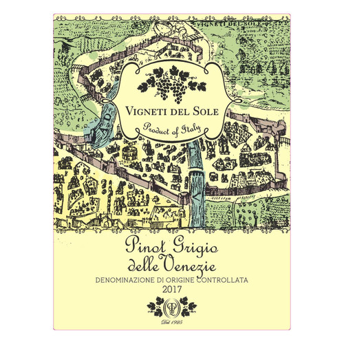Product image for Vigneti del Sole Pinot Grigio delle Venezie 2025 1.5L