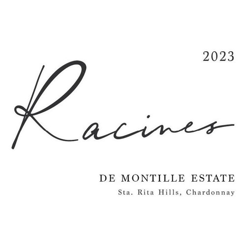 Product image for Racines Chardonnay de Montille Estate Sta. Rita Hills 2023 750ml