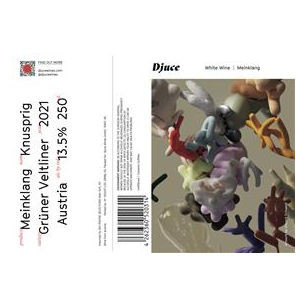 Product image for Djuce Gruner Veltliner Knusprig 2024 250ml