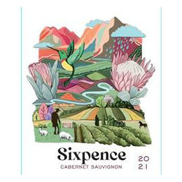 Product image for Opstal Estate Cabernet Sauvignon Sixpence Breedekloof 2023 750ml