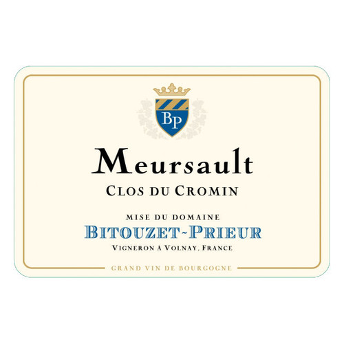 Domaine Bitouzet-Prieur Meursault Clos du Cromin  2023 750ml
