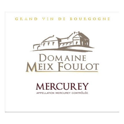 Domaine Meix Foulot Mercurey Rouge  2020 750ml