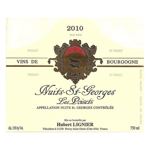 Hubert Lignier Nuits-Saint-Georges Les Poisets  2023 1.5L