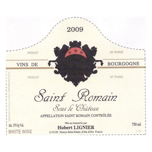 Hubert Lignier Saint-Romain Blanc  2024 750ml