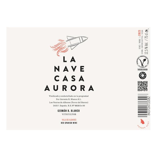 Product image for Casa Aurora Bierzo La Nave 2024 750ml