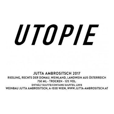 Product image for Weinbau Jutta Ambrositsch Vienna Riesling Utopie Trocken 2024 750ml