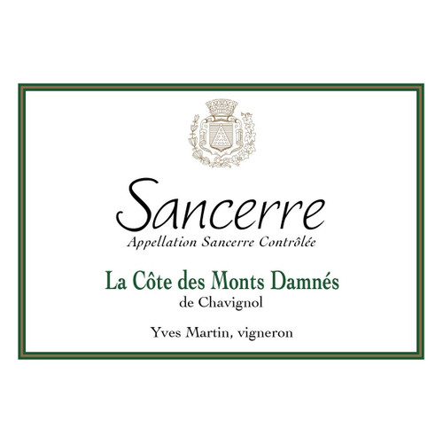 Product image for Yves Martin Sancerre La Cote des Monts Damnes de Chavignol 2024 750ml