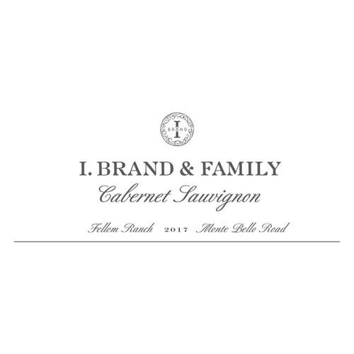 Product image for I. Brand & Family Cabernet Sauvignon Fellom Ranch Monte Bello Road Santa Cruz Mountains 2022 750ml