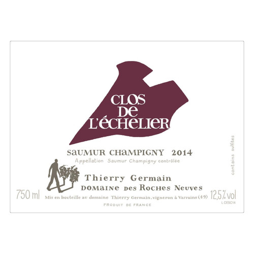 Product image for Domaine des Roches Neuves Saumur-Champigny Clos de L'Echelier 2023 750ml