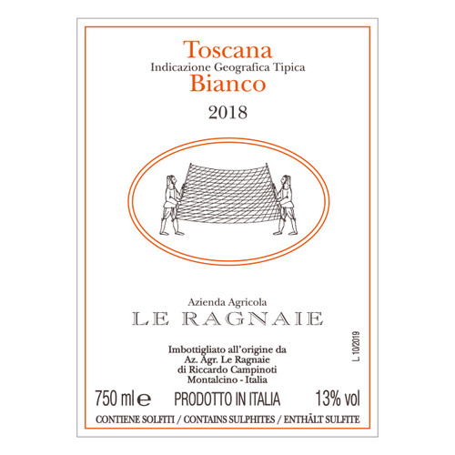 Product image for Le Ragnaie Toscana Bianco 2024 750ml