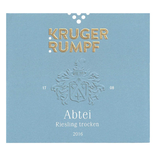 Product image for Kruger-Rumpf Riesling Bingerbruck Im Ruppertsberg Abtei Erstes Gewachs Trocken 2024 750ml
