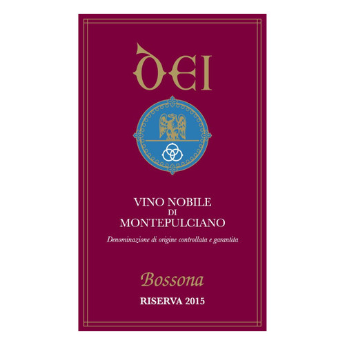 Product image for Cantine Dei Vino Nobile di Montepulciano Bossona Riserva 2012 750ml