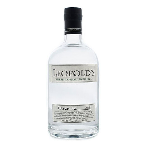 Product image for Leopold Bros. Leopold's American Small Batch Gin 750ml
