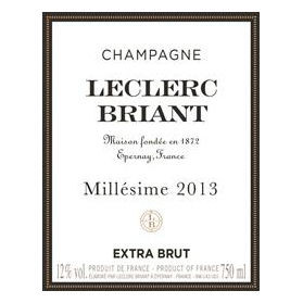 Product image for Champagne Leclerc Briant Champagne Extra Brut Millesime 2018 750ml